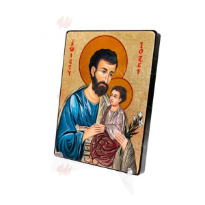 Święty Józef - ikona naklejana