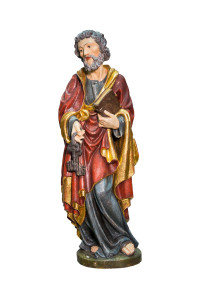Święty Paweł, rzeźba drewniana, wysokość 100 cm