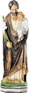 Figura św. Józefa Opiekuna, materiał żywiczny, wysokość 100 cm