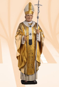 Figura Ojca Św. Jana Pawła II, wysokość 180 cm