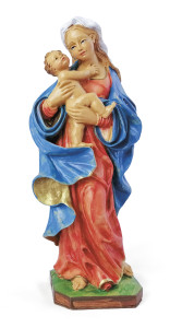 Figurka Madonna z Dzieciątkiem (nietłukąca), wysokość 25 cm