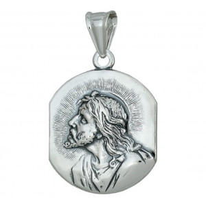 Medalik srebrny z Jezusem