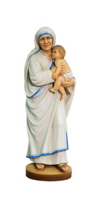 Święta Teresa z Kalkuty, rzeźba drewniana, trzy rozmiary do wyboru