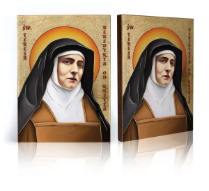 Ikona religijna Święta Teresa Benedykta od Krzyża