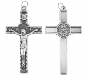 Krzyżyk - Duch Święty - satynowa powłoka
