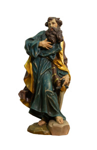 Święty Paweł, rzeźba drewniana, wysokość 40 cm