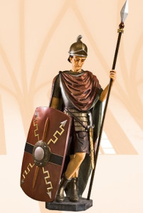 Straż Rzymska przy Grobie (żołnierz lewy)