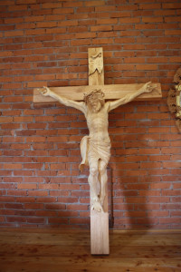 Rzeźba Chrystusa w stylu barokowym