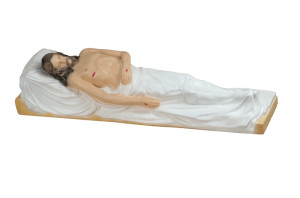 Figura Chrystusa do grobu, materiał żywiczny, rozmiar 118 cm