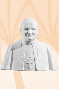 Popiersie Jana Pawła II, wysokość 40 cm
