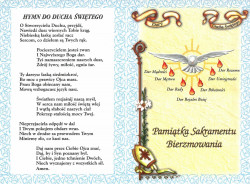 Sakrament Bierzmowania