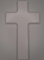 biały krzyż 