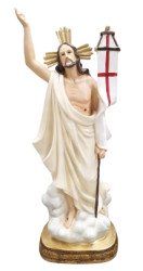 Figura Jezusa Zmartwychwstałego 81 cm
