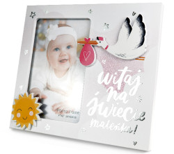 Ramka do zdjęć "Witaj maleńka" 