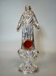 Relikwiarz na relikwie św. O. Pio