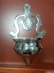 Kropielnica ścienna, odlew mosiężny  nikiel.jpg