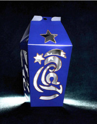 Lampion Adwentowy tekturowy