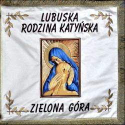 Sztandar Lubuska Rodzina Katyńska, awers