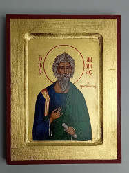 kona bizantyjska - św. Andrzej, 18 x 14 cm