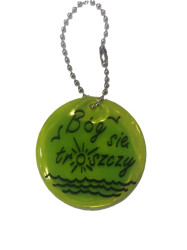 brelok odblaskowy Bóg się troszczy.jpeg