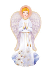  Ikona Anioł Stróż dla chłopca na Pierwszą Komunię Świętą