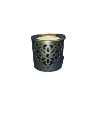 Kadzielniczka czarna z koronką.jpg