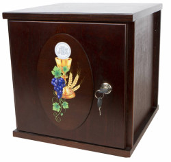 Tabernakulum do ciemnicy ze sklejki, bejcowane.png