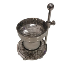 Kadzielniczka domowa niklowana 11 cm.jpg