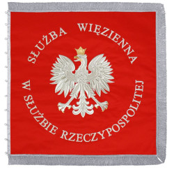 Sztandar mundurowy - Służba Więzienna