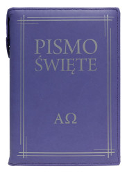 Pismo Święte w etui  - fioletowe