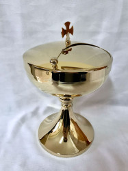 Puszka na komunikanty - polowa (wysokość - 26 cm)