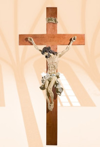 Korpus Chrystusa 70 cm na krzyżu