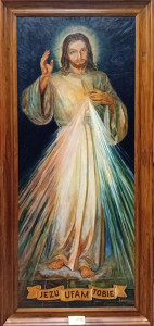 Obraz malowany "Jezu Ufam Tobie"