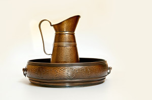  Misa z dzbanem do umywania stóp