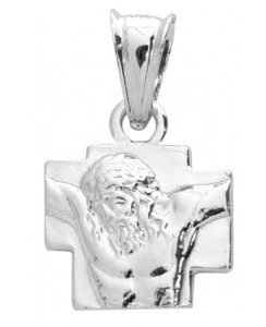 Srebrny medalik z wizerunkiem Jezusa (próba 925)