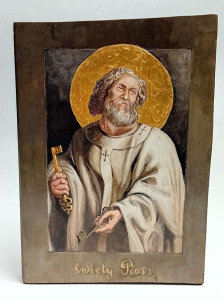 Ikona Świętego Piotra, 19 x 27 cm