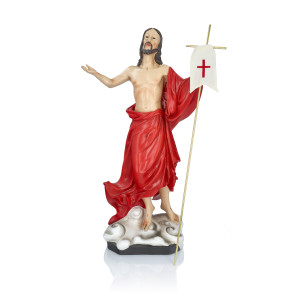 Figurka - Jezus Zmartwychwstały - 61 cm