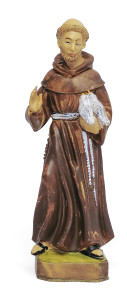 Figurka święty Franciszek (nietłukąca)