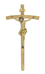 Krzyż drewniany, cztery rozmiary