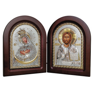 MB Ostrobramska i Jezus Pantokrator