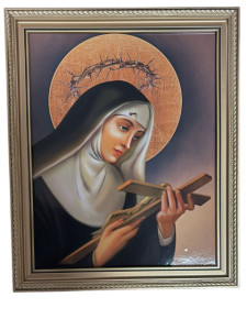 Obraz Św Rita 28,5 x 23,5 cm 