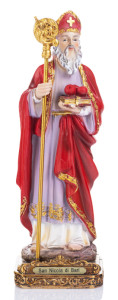 Figurka św. Mikołaj z Miry, 20 cm