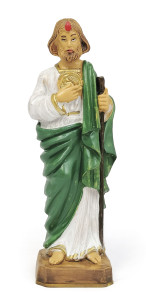 Figurka święty Juda (nietłukąca), wysokość 15 cm