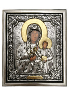 Ikona Matka Boska Częstochowska, 29 x 34 cm
