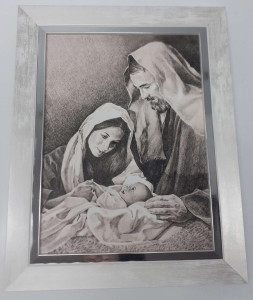 Obraz w ramie na płótnie Św. Rodzina39 x 49 cm