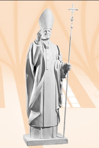 Figura Ojca Św. Jana Pawła II, wysokość 150 cm
