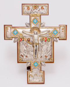 Wiszący krzyż San Damiano, wysokość 46 cm