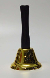 Dzwonek z rączką, 12 cm