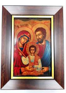 Obraz Święta Rodzina 20,5x15 cm