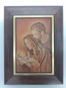 Obraz w ramie Święta Rodzina, 15 x 20 cm